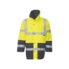 Parka Bicolor de Alta Visibilidad CHEMITOOL