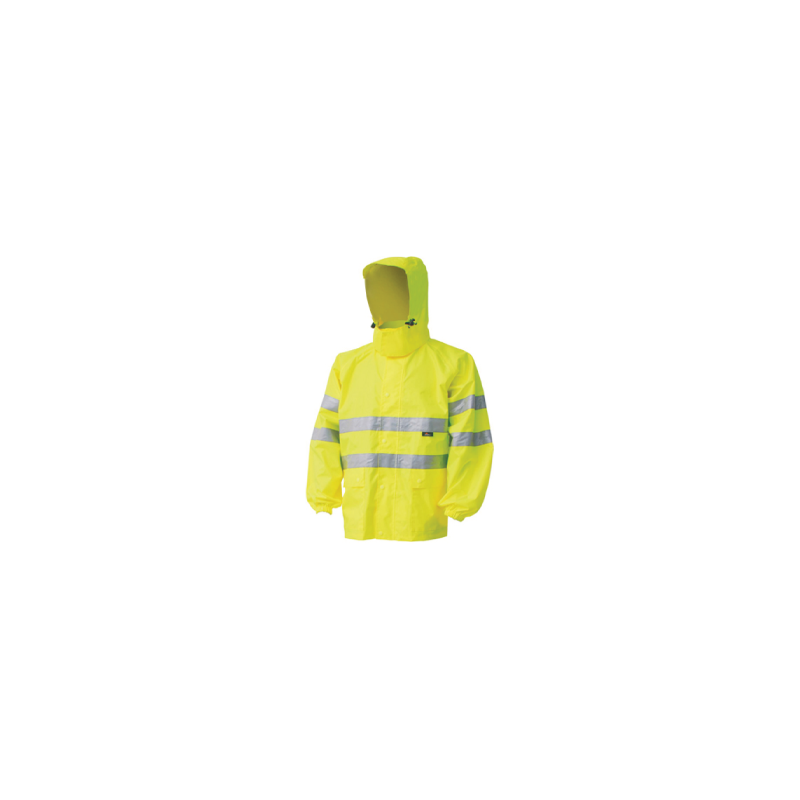Chaqueta Impermeable de Alta Visibilidad CHEMITOOL Chaqueta Impermeable de Alta Visibilidad CHEMITOOL