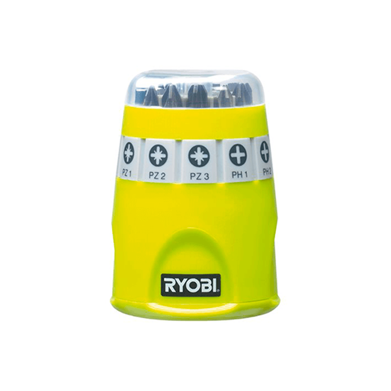 Kit De 10 Puntas De Atornillar RYOBI Kit De 10 Puntas De Atornillar RYOBI