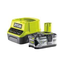 Conjunto Carregador Rápido 2,0Ah + 1 Bateria Lithium+ 18V - 4,0 Ah One+ RYOBI