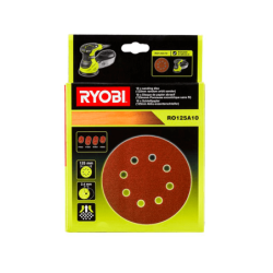 Lixadora Orbital 10 Peças de 125mm RYOBI