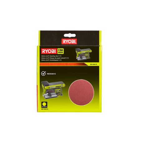 RYOBI 10 Grinding Discs Diameter 150 mm