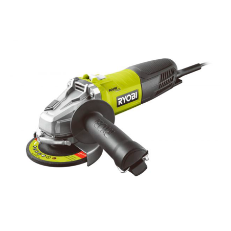 RYOBI Corder Angle Grinder 115  mm - 800 W