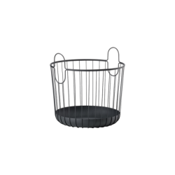 Cesta 40,6x41,1cm Negro - INU