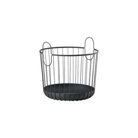 Basket 40,6x41,1cm Black - INU
