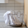Cesta 40,6x41,1cm Taupe - INU