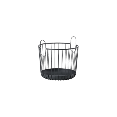 Basket 30x30,5cm Black - INU