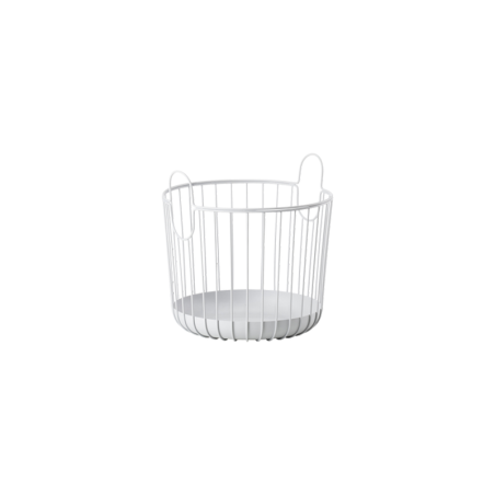Basket 30x30,5cm Soft Grey - INU
