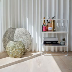 Shelving Unit 75cm White - A-Table
