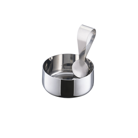 TAÇA PARA APERITIVOS COM COLHER PEQUENA