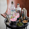 TAÇA PARA APERITIVOS COM COLHER PEQUENA