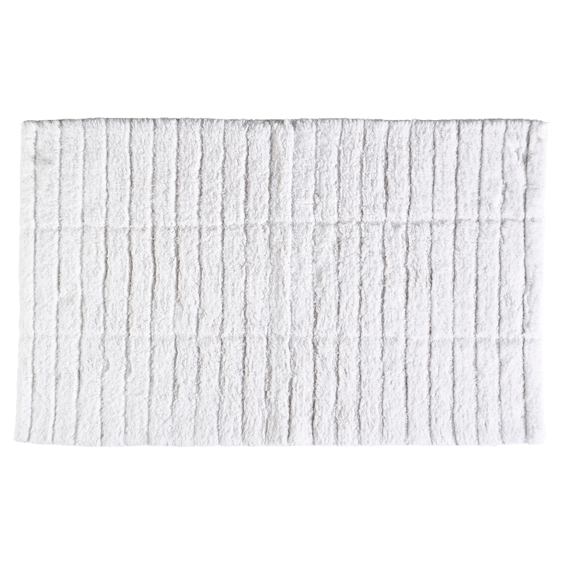 Bath Mat 50x80cm White - Tiles Bath Mat 50x80cm White - Tiles
