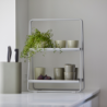 Shelving Unit 58cm Soft Grey - A-Table