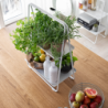 Shelving Unit 58cm Soft Grey - A-Table
