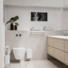 Toilet Brush for Wall White - Rim