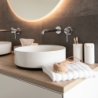 Toothbrush Mug White - Rim