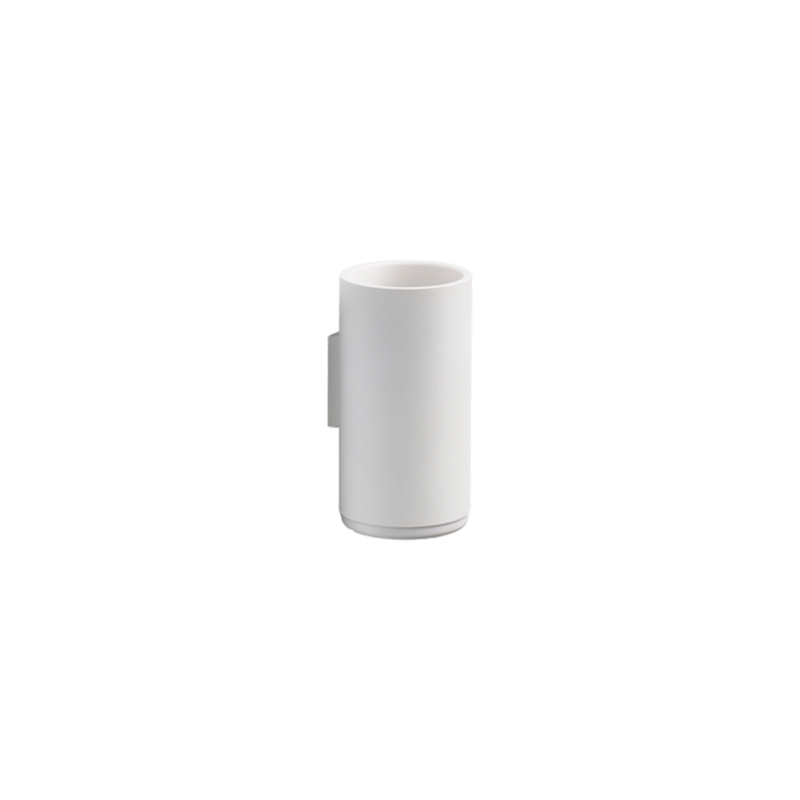 Copo para Escova de Dentes para Parede Branco - Rim Copo para Escova de Dentes para Parede Branco - Rim