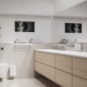 Toothbrush Mug for Wall White - Rim