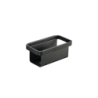 Showershelf 22x11,4x9cm Black - Rim