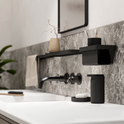 Shelf 44x11cm Black - Rim