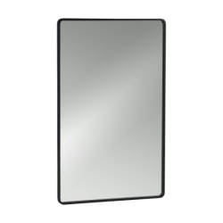 Espejo de Pared 70x44cm Negro - Rim