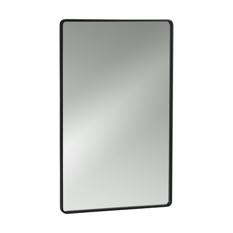 Espejo de Pared 70x44cm Negro - Rim