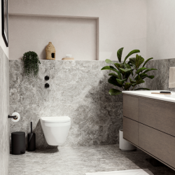 Escobilla de Baño Negro - Rim