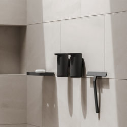 Soap Dispenser for Wall Black - Rim