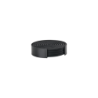 Set of 4 Coaster Black - Rocks