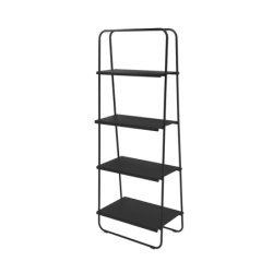 Shelf Unit 140cm Black - A-Bookshelf