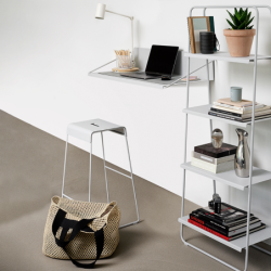 Shelf Unit Soft Grey - A-Bookshelf
