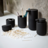 Jar with Lid Black - Ume