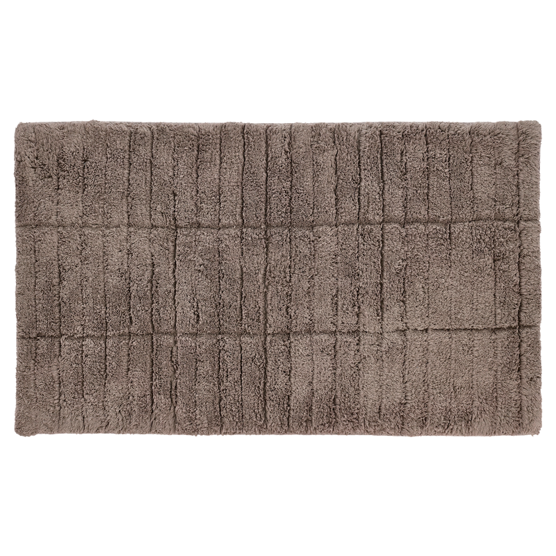 Bath Mat 50x80cm Taupe - Tiles Bath Mat 50x80cm Taupe - Tiles