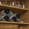 Wine Rack 51,3cm Warm Grey - Rocks