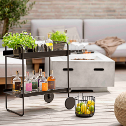 Cocktail Trolley Black - A-Cocktail