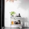 Cocktail Trolley Soft Grey - A-Cocktail