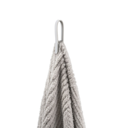 Set of 2 Towel Strap/Magnet Soft Grey - Loop Magnet