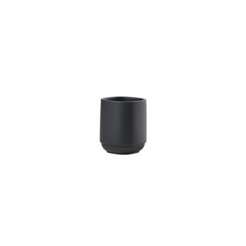 Toothbrush Mug Black - Time Toothbrush Mug Black - Time
