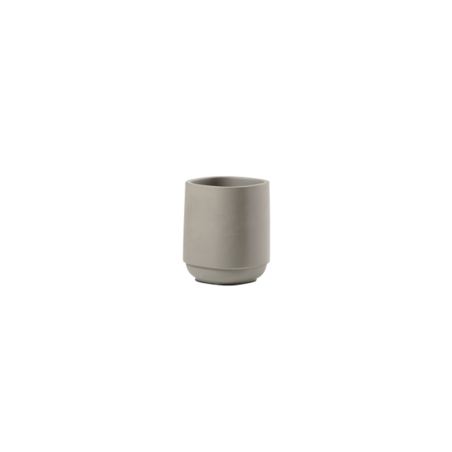 Toothbrush Mug Concrete - Time