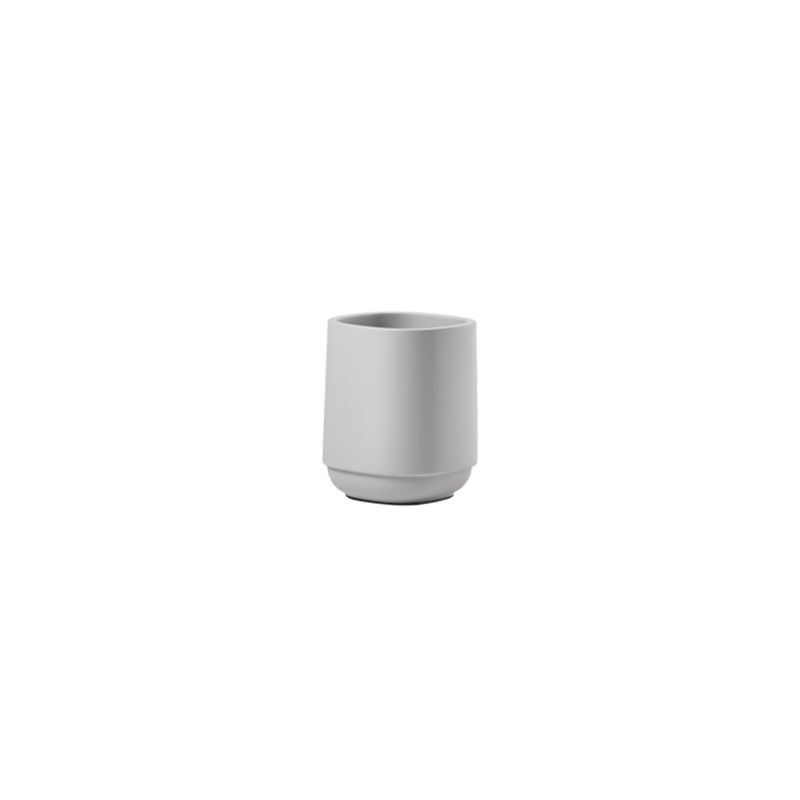Toothbrush Mug Soft Grey - Time Toothbrush Mug Soft Grey - Time