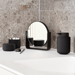 Table Mirror 5x Magnifying Black - Ume
