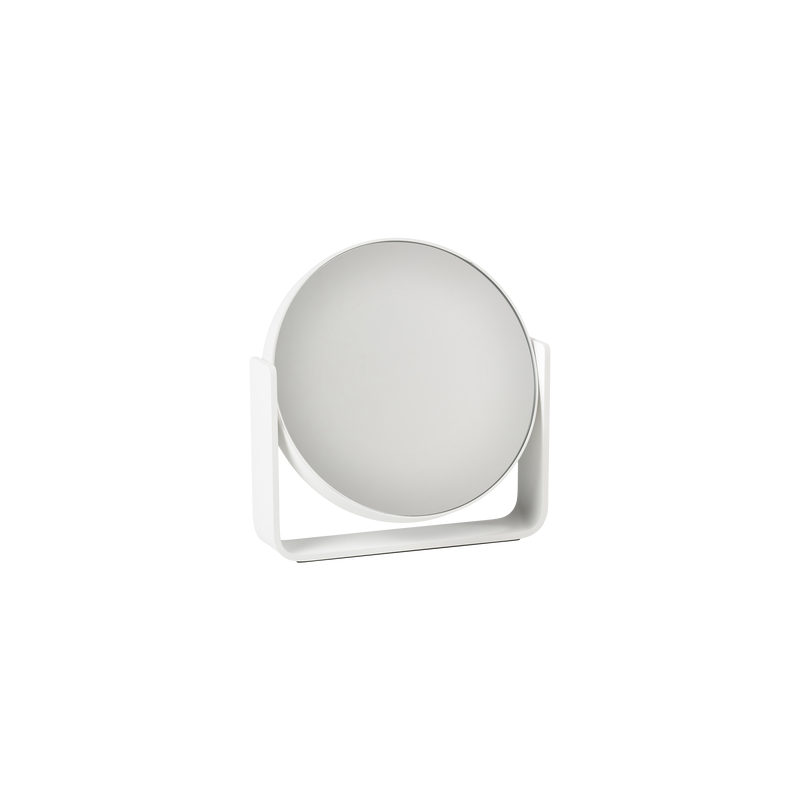 Espelho de Mesa com Aumento 5x Branco - Ume