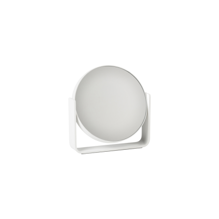 Espelho de Mesa com Aumento 5x Branco - Ume