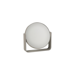 Espelho de Mesa com Aumento 5x Taupe - Ume