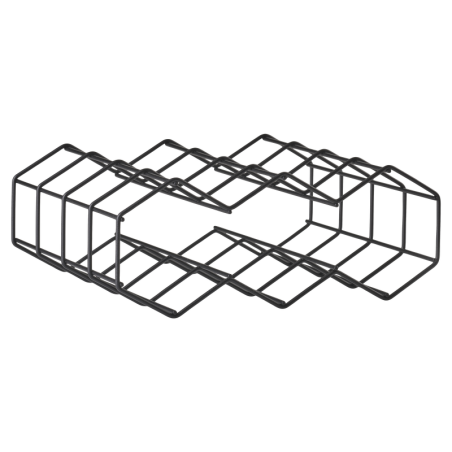 Wine Rack 28,8cm Black - Rocks