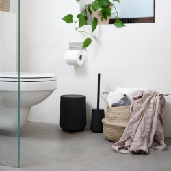 Cubo de Basura con Pedal 5L Negro - Nova