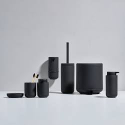 Cubo de Basura WC 4L Negro - Ume