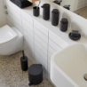 Caixote do Lixo WC Pedal 4L Preto - Ume