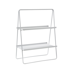 Shelving Unit 75cm Soft Grey - A-Table