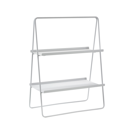 Shelving Unit 75cm Soft Grey - A-Table